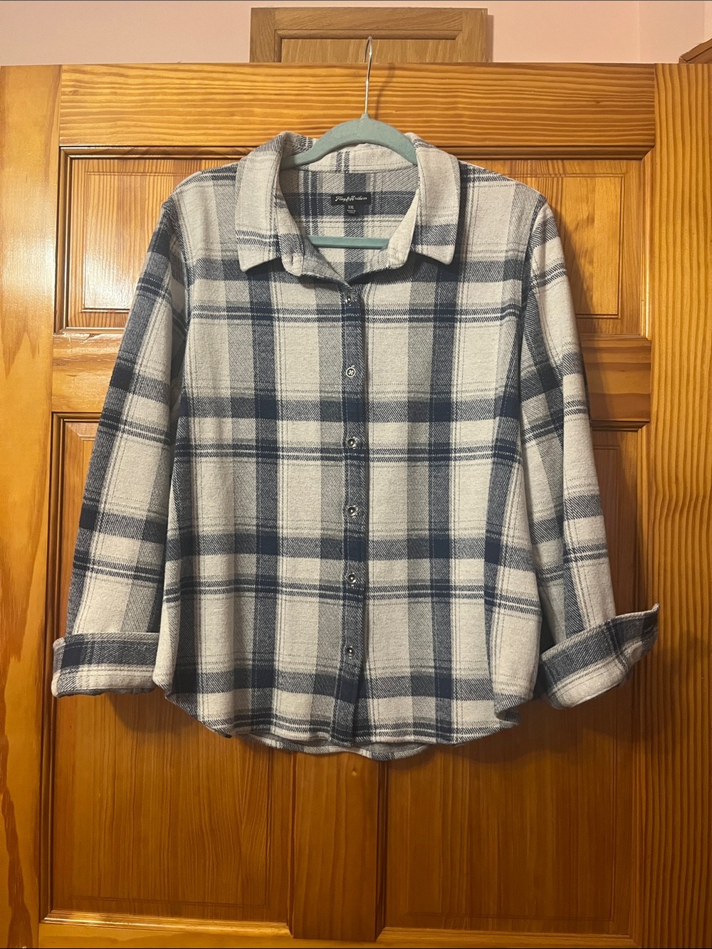 Thick flannel style Casual Top